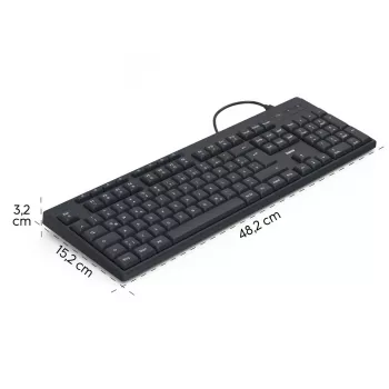 HAMA CK-200 melns kabelis 2 m – U8173052