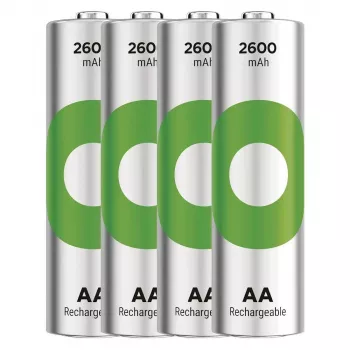 Baterijas R6/AA NI-MH 2600mAh blister 4gab.