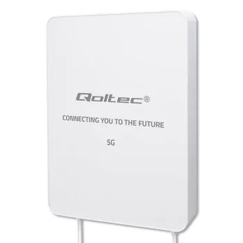 Virziena āra 5G LTE antenna QOLTEC 16 dBi SMA 3300–3800 MHz 3 m ūdensizturīga
