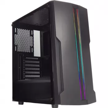 Korpuss Xilence Performance C XILENT BLADE X512.RGB Midi Tower Melns