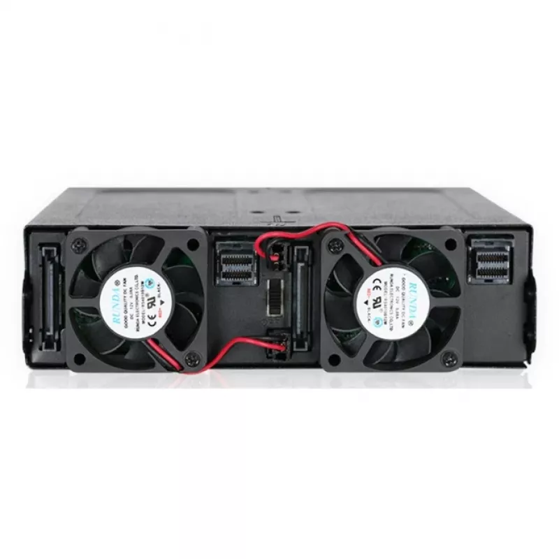 ICY DOCK ToughArmor MB998IP-B - 8 nodalījumu 2,5 inch SAS/SATA SSD un HDD (7mm) aizmugurējā plate