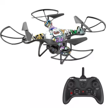 Drone Denver 2.4GHz ar HD kameru un augstuma noturēšanu