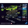 Puzzle 3D 158 gab. Lamborghini Huracan EVO zaļš