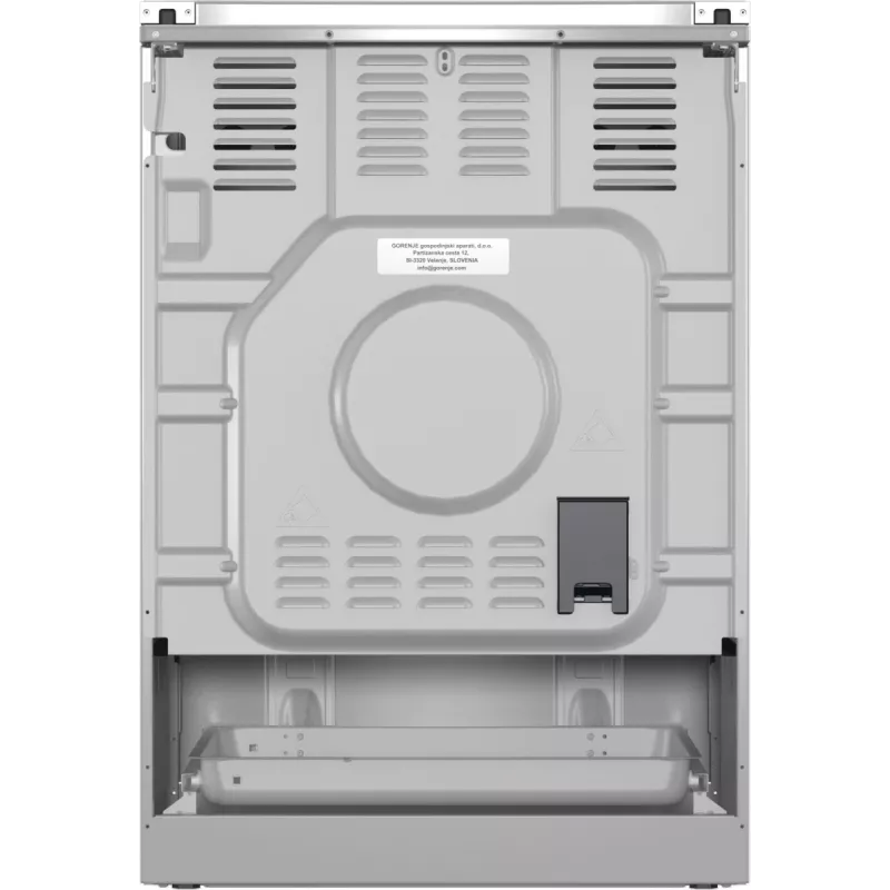 Gorenje GKS6C71XF Brīvi stāvoša plīts ar cepeškrāsni Sudraba