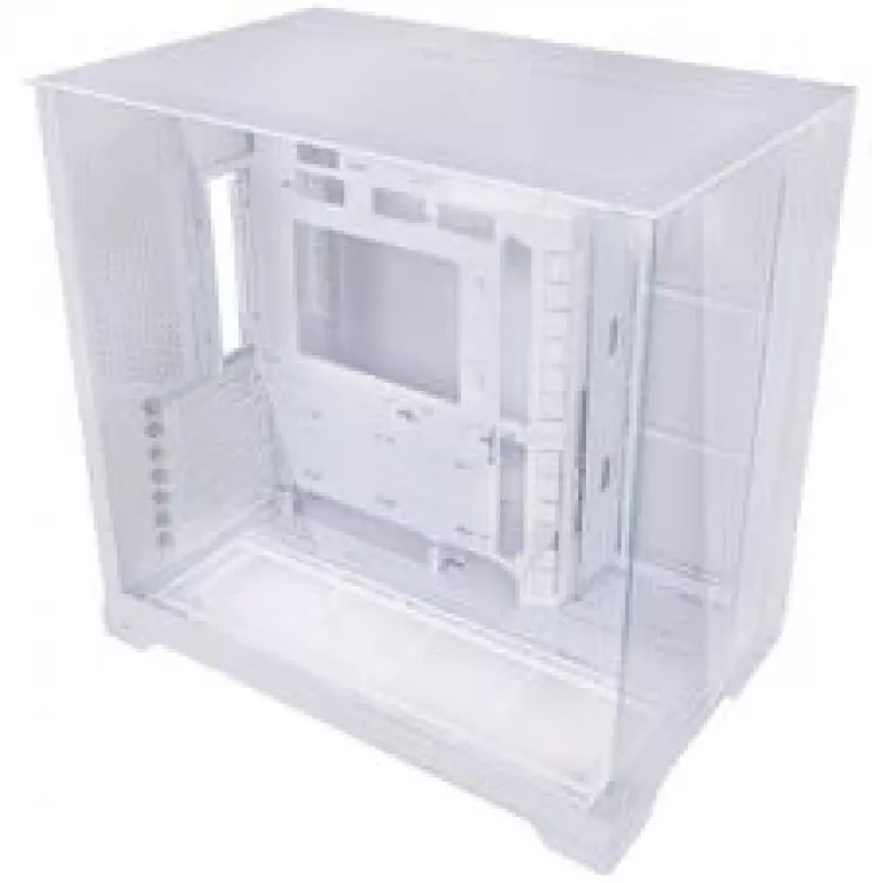 Lian Li O11 Vision Compact - Balts + 3x UNI FAN SL-INF 120 ARGB Reversais lāpstiņu ventilators - 120mm + HydroShift II LCD-S 360TL AiO-šķidruma dzesēšana, 360mm