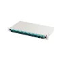 Patch panel A-LAN DN-96422/3 24x SC duplex OM3 pelēks