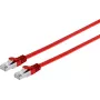 ShiverPeaks S/CONN RJ45 plakanais Cat.7 savienojuma kabelis 1 m sarkans