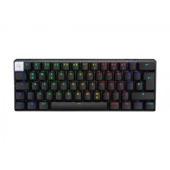 Logitech G PRO X 60 spēļu tastatūra, 60%, QWERTZ, melna, USB/LIGHTSPEED/Bluetooth