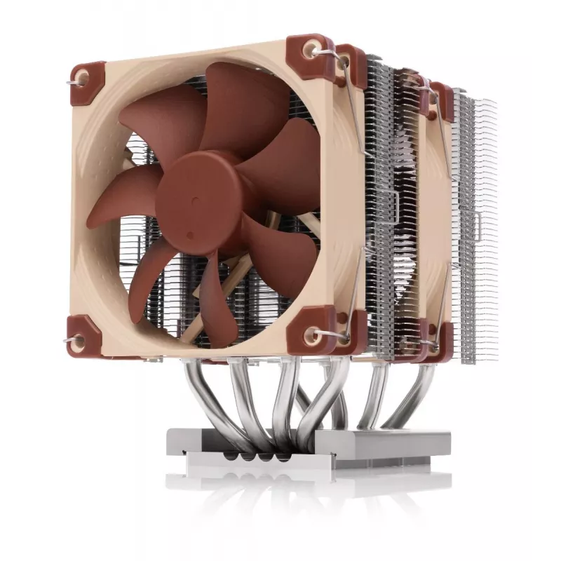 CPU dzesētājs Noctua NH-D9 TR5-SP6 4U — 92 mm divu ventilatoru dzesētājs sTR5, alumīnija ribas, vara pamatne, 2500 RPM
