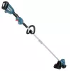 Makita DUR192LRT1, zāles trimmeris, J-veida rokturis, 6000 RPM, melns, tirkīzzils, 30 cm, 87,8 dB