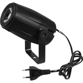 LED efekta gaisma EUROLITE PST-5 1 LED — kompakts skatuves/stroboskopa prožektors