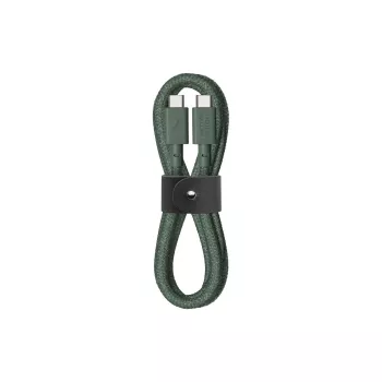 Native Union Belt Cable USB-C uz USB-C 1,2 m Zaļš