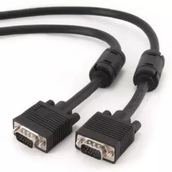 Gembird CC-PPVGA-5M-B VGA kabelis VGA (D-Sub) Melns