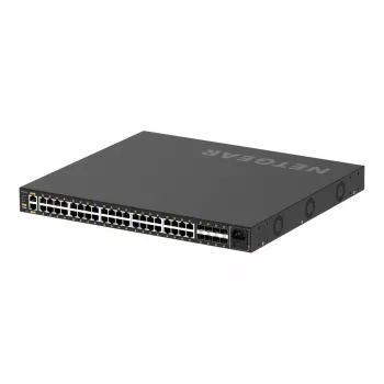 NETGEAR GSM4248P-100EUS tīkla slēdzis Pārvaldīts L2/L3/L4 Gigabit Ethernet (10/100/1000) Power over Ethernet (PoE) Melns