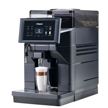 Pilnībā automātiska kafijas automāts Saeco AURORA M2 — 1900W, 4 L ūdens tvertne, 1,2 kg pupiņu tvertne, iebūvēta dzirnaviņa un piena putotājs, TFT skārienekrāns