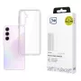 3MK Clear Case caurspīdīgs maciņš Samsung Galaxy A55 5G, plāns un izturīgs