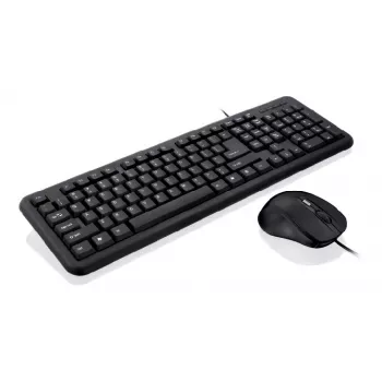 iBox OFFICE KIT II tastatūra un pele USB QWERTY angļu melna