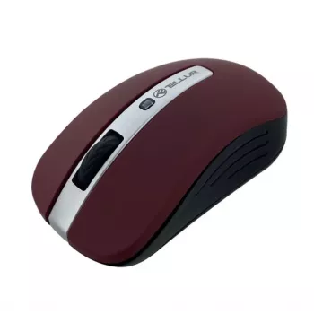 Bezvadu pele Tellur TLL491091 USB tumši sarkana