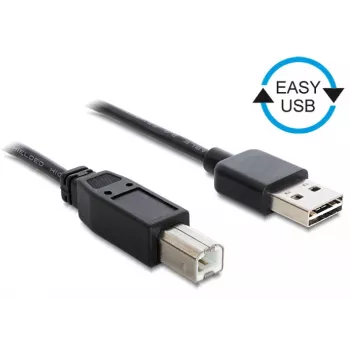 USB kabelis DeLOCK 2m USB 2.0 A - B m/m