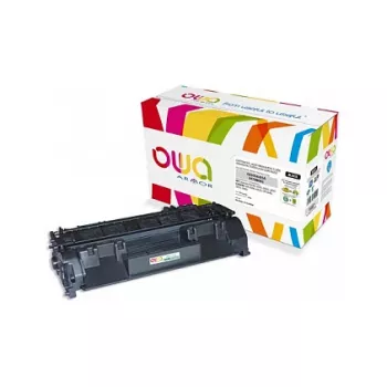 Tonera kasetne OWA Armor saderīga ar HP LJ P2055 CE505X 6500 lpp 2500 lappuses melna