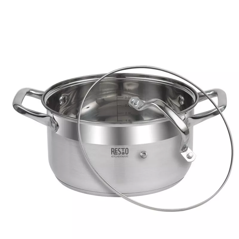 Resto Kitchenware Libra 4.6 L apaļš nerūsējošā tērauda katls