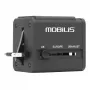 Pasaules ceļojumu adapteris 2 USB (100-240 V - 2x0,5 A)