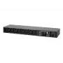 CyberPower PDU41005 strāvas sadales bloks (PDU) 8 AC kontaktligzdas 1U Melns