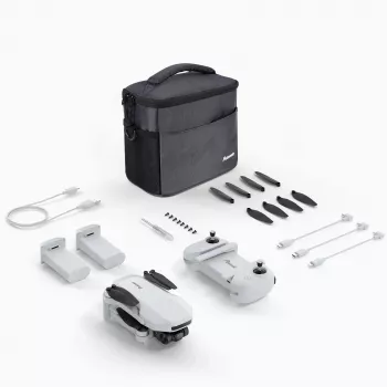 Drone CANYON ATOM SE Fly More Combo ar 4K kameru un EIS, iekļauta uzlādes stacija
