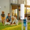 Āra visvirziena 4G LTE antenna QOLTEC 57044, 5 dBi, 600–2700 MHz, 50 W, 50 Ω, balts vara korpuss