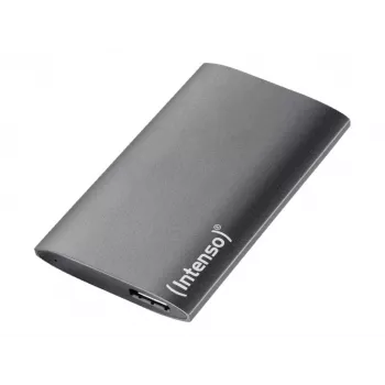 SSD disks Intenso 128GB 1.8 collas USB Type-A 3.2 Gen 1 Antracīts