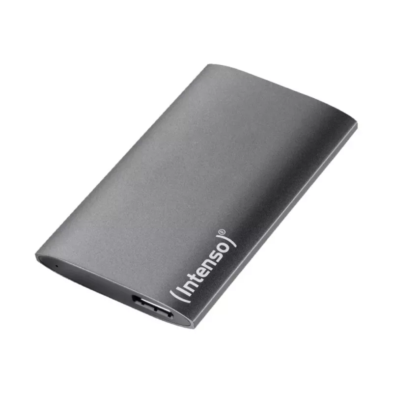 SSD disks Intenso 128GB 1.8 collas USB Type-A 3.2 Gen 1 Antracīts