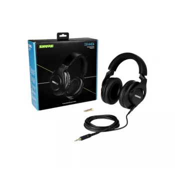 Shure SRH440A-EFS Austiņas Vadu Melnas