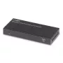 Lindy 150m Cat.6 HDMI 4K60, IR un RS-232 HDBaseT pagarinātājs, 3840 x 2160 pikseļi, AV raidītājs un uztvērējs, 150 m, Vadu, Melns, HDCP