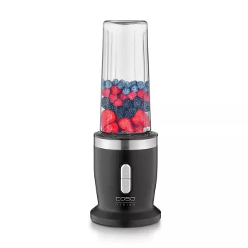 Caso Cordless Blender | Click & Blend | Galda blenderis | 240 W | Tritan trauks | 0,5 L | Nerūsējošais tērauds/Melns matēts