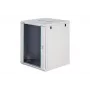 Sienas montāžas skapis 19 inch DN-37114, 16U, 600x600x785 mm, pelēks