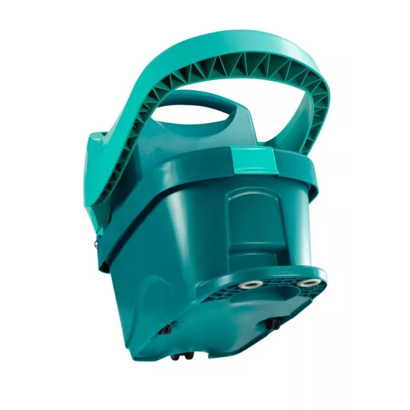 Leifheit grīdas mopu komplekts putekļu slaucīšanai Professional XL Green ar ratiņiem 55096