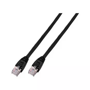 EFB-Elektronik RJ45 Patch vads Cat.6 U/UTP LSZH CCA melns 10m (K8104SW.10)