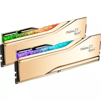 G.SKILL Trident Z5 Royal DDR5 32 GB (2 x 16 GB) 7200 MT/s atmiņu komplekts F5-7200J3445G16GX2-TR5G