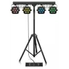 Behringer STAGE TRI LED BUNDLE ST1 komplekts 4xLEDPAR ar kontrolieri + statīvs