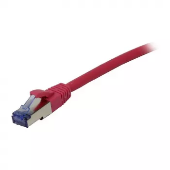 Synergy 21 Patch Cable RJ45 CAT6A 500MHz 3m rozā S-STP S/FTP komponents testēts AWG26 - Tīkla kabelis