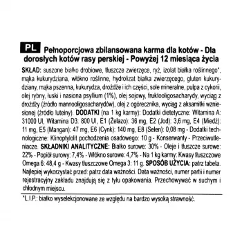 Sausā kaķu barība Royal Canin Adult Poultry Persiešu kaķiem 2 kg, 30% olbaltumvielas, 22% tauki