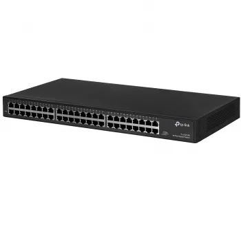 TP-Link TL-SG1048 Nenodrošināts Gigabitu Ethernet (10/100/1000) 1U Melns