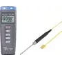 VOLTCRAFT K102 + TP 207 temperatūras mērīšanas instruments -200 līdz +1370 °C, K tipa zonde
