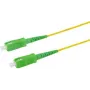 Logilink Professional - Patch-Cable - SC/APC vienmoda (vīriešu) uz SC/APC vienmoda (vīriešu) - 0,5 m - 2 mm - optiskā šķiedra - simplekss - 9/125 µm - G.657.A2/OS2 - bezhalogēna, iekštelpām