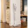 Bissell PowerClean bezvadu stieņputekļsūcējs | 200 W | darbības laiks līdz 40 min | silts balts/pelēks/spīdīgs sudrabs
