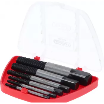 Screw extractor komplekts KS Tools 150.1330 — 6 gab.