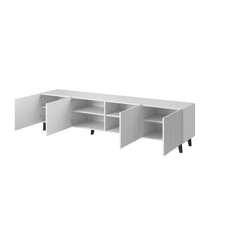 Cama RTV skapis PAFOS 200x42x52 balts matēts