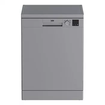 BEKO brīvi stāvoša trauku mazgājamā mašīna DVN05320S, Energoklase E, Platums 60 cm, Nerūsējošais tērauds