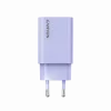 Sienas lādētājs CANYON OnCharge 30CL, 30W USB-C PD, 1x PD izeja, EU spraudnis, Purpurs