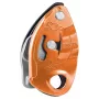 Petzl GRIGRI cauruļveida aizsargs – alumīnijs un tērauds, 175 g, viens iepakojums, sarkanā/oranžā krāsā